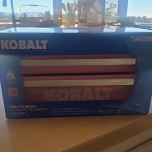 Kobalt Pink Mini Toolbox